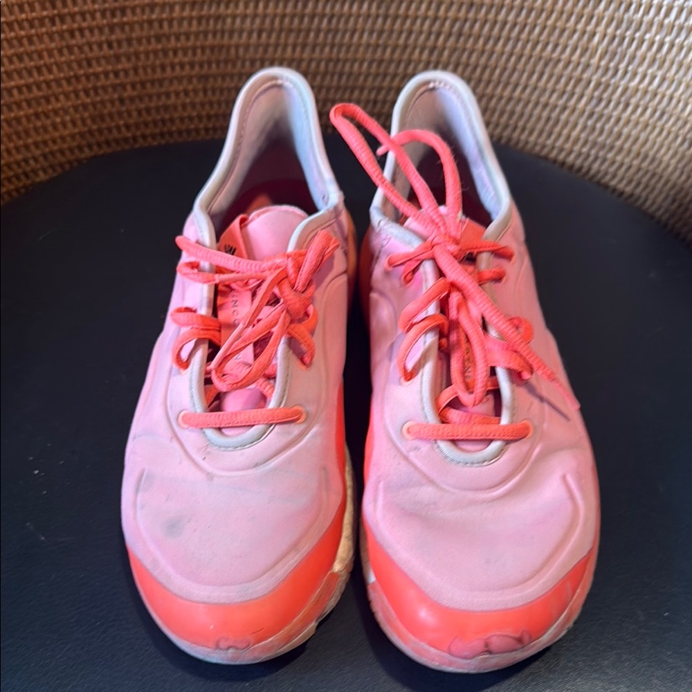 Pink and Coral Athletic Sneakers